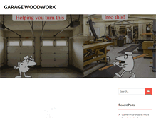 Tablet Screenshot of garagewoodwork.com
